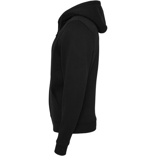 Build your Brand Heavy Zip Hoody black L