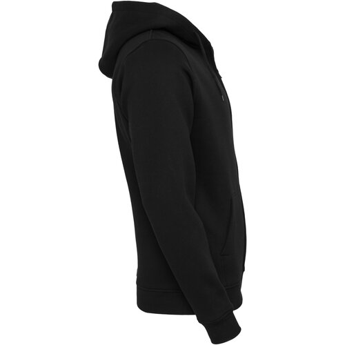 Build your Brand Heavy Zip Hoody black L