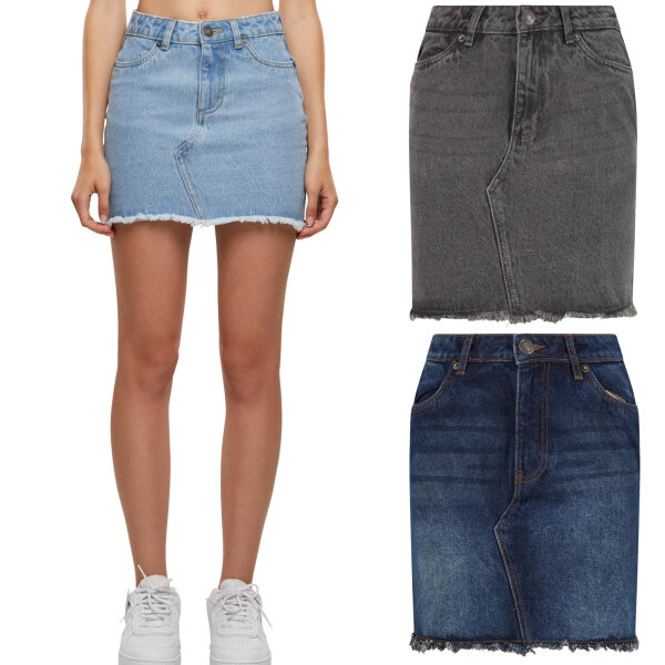 Urban Classics Ladies Heavy Mini Denim Skirt