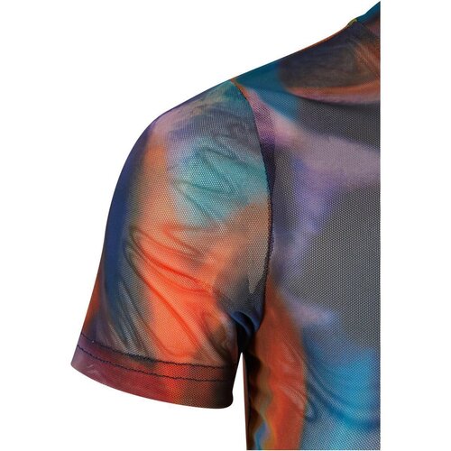 Urban Classics Ladies AOP Mesh Tee multicolorreflection 3XL