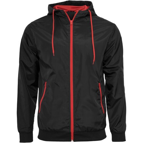 Build your Brand Windrunner blk/red L