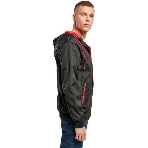 Build your Brand Windrunner blk/red L