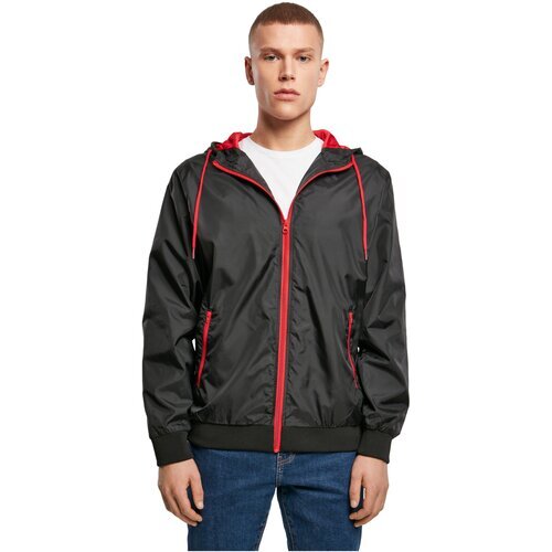 Build your Brand Windrunner blk/red L