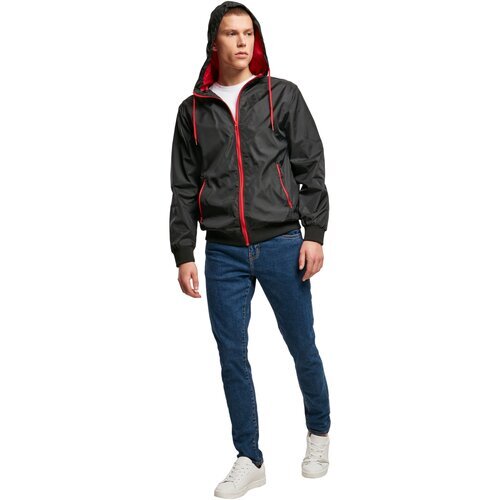 Build your Brand Windrunner blk/red L