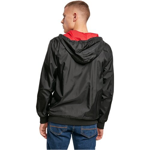 Build your Brand Windrunner blk/red L