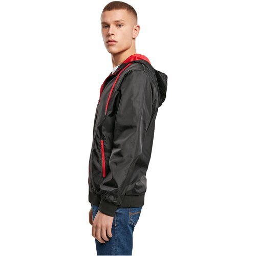 Build your Brand Windrunner blk/red L