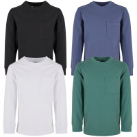 Urban Classics Kids Boys Heavy Oversized Pocket Longsleeve