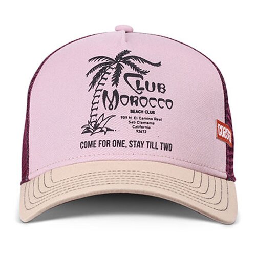 Coastal HFT Club Marocco Trucker Cap LightPink/Sand/Red