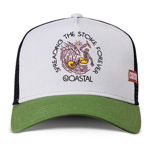 Coastal HFT Stoke Forever Trucker Cap Grey/Green