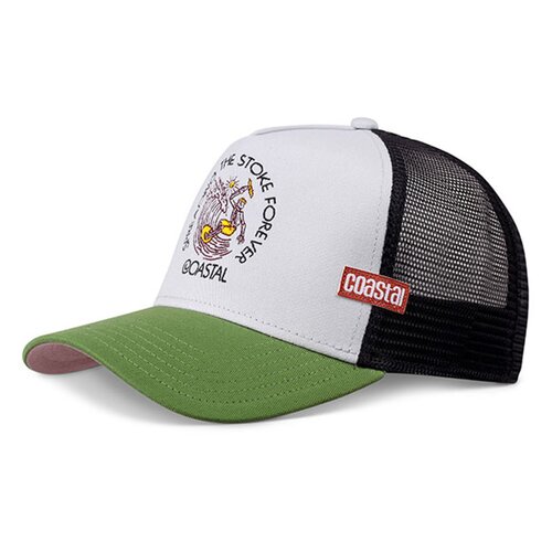 Coastal HFT Stoke Forever Trucker Cap Grey/Green