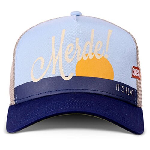 Coastal HFT Merde Trucker Mesh Cap Bleu