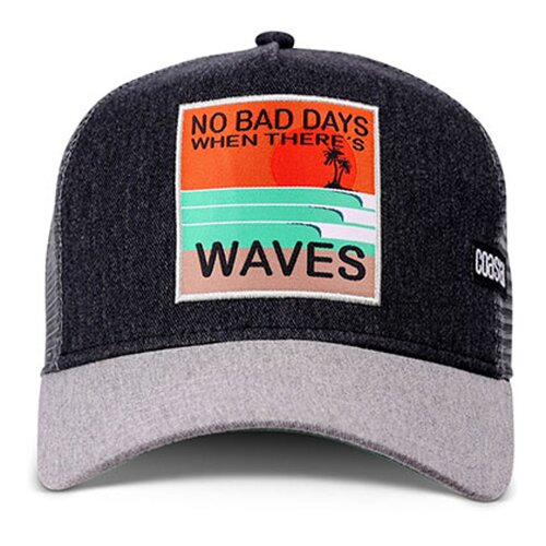 Coastal HFT No Bad Days Trucker Cap Black/Grey