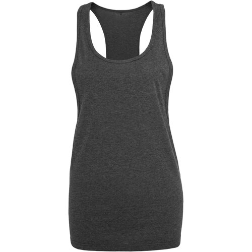 Build your Brand Ladies Loose Tank charcoal L