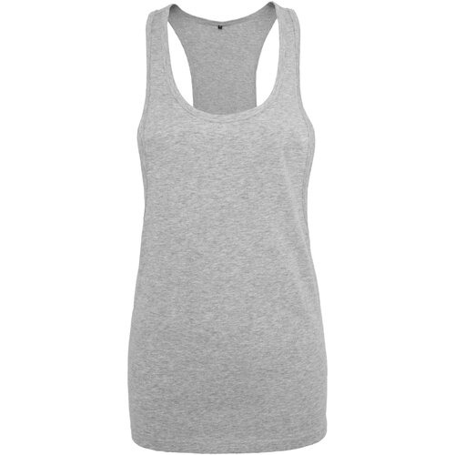 Build your Brand Ladies Loose Tank heather grey XS