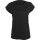 Build your Brand Ladies Extended Shoulder Tee black S