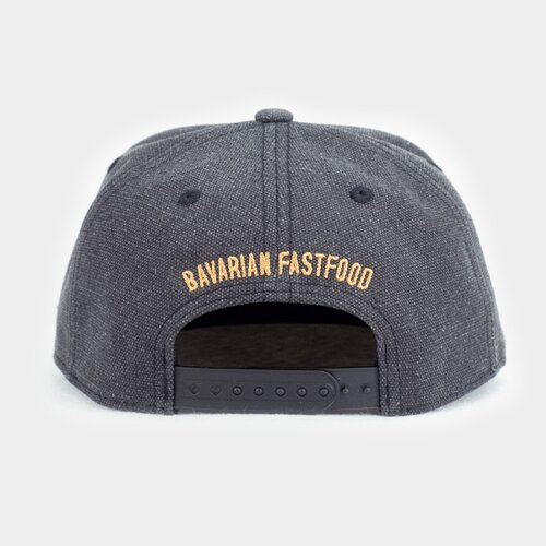 Bavarian Caps Bavarian Fastfood Snapback One Size schwarz