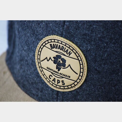 Bavarian Caps Alpinum Enzian Snapback One Size Flanell