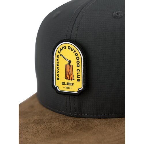 Bavarian Caps BC Outdoor Club Snapback Cap One Size dunkelgrau