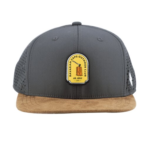 Bavarian Caps BC Outdoor Club Snapback Cap One Size dunkelgrau