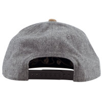Bavarian Caps 1516 Flanell Snapback Cap One Size grau