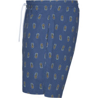 Urban Classics Pineapple Swim Shorts vintageblue 4XL