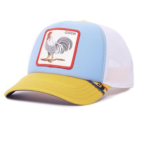 Goorin Bros. First Cock Trucker Cap The Farm Animal Navy