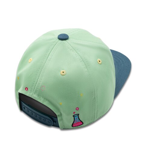 koaa Maus Chemiker Snapback Cap green 3-8 Jahre