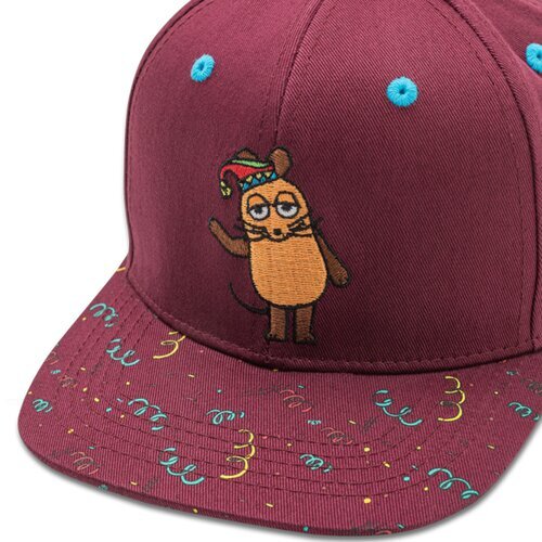 koaa Die Maus Alaaf! Snapback Cap burgundy 1-3 Jahre