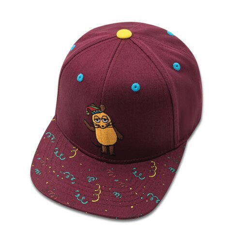 koaa Die Maus Alaaf! Snapback Cap burgundy OSFM