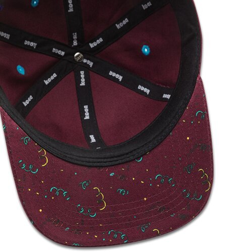 koaa Die Maus Alaaf! Snapback Cap burgundy OSFM