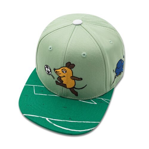 koaa Die Maus Fuball Snapback Cap green 3-8 Jahre