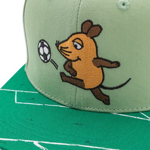 koaa Die Maus Fuball Snapback Cap green 3-8 Jahre