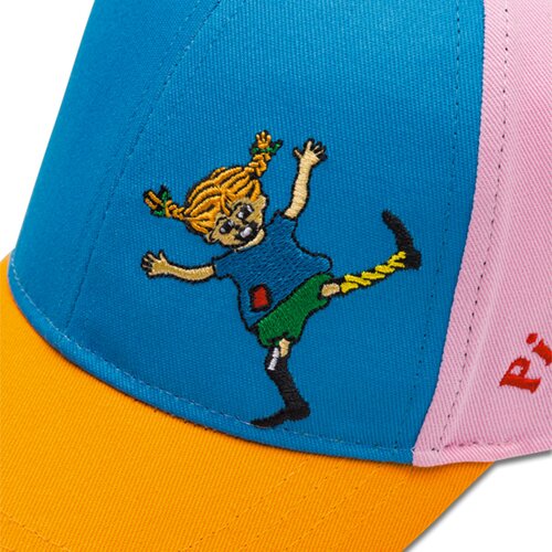 koaa Pippi Langstrumpf Color Block Kunterbunt Basecap