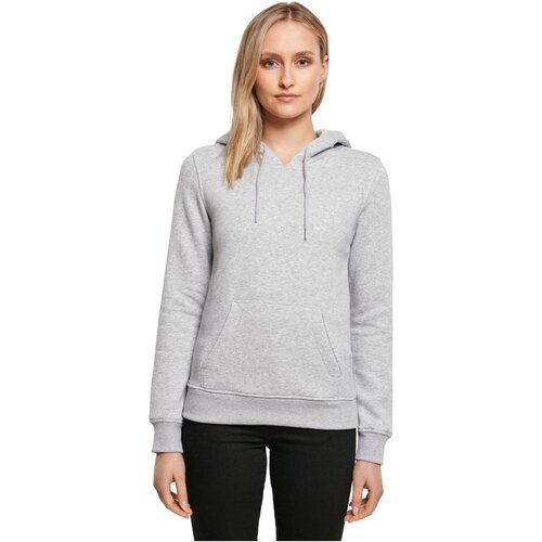 Build your Brand Ladies Heavy Hoody heather grey XS