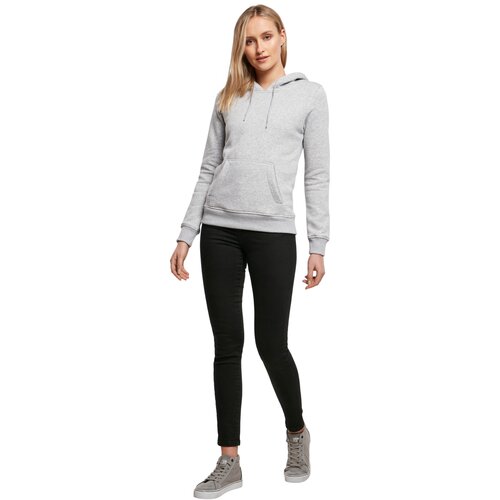 Build your Brand Ladies Heavy Hoody heather grey XS