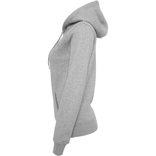 Build your Brand Ladies Heavy Hoody heather grey XS