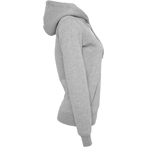 Build your Brand Ladies Heavy Hoody heather grey XS