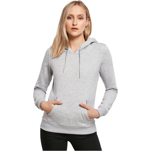 Build your Brand Ladies Heavy Hoody heather grey XS