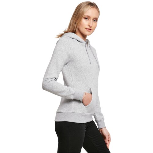 Build your Brand Ladies Heavy Hoody heather grey XS