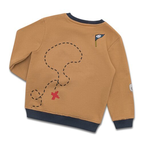 koaa Die Maus ?Pirat? ? Sweater brown/navy Size: 110