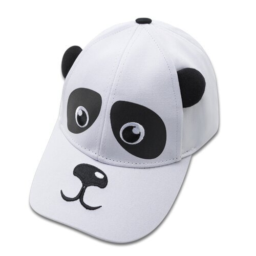 koaa - Paula der Panda - Mascot Cap white/black 3-8 Jahre