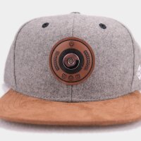 Bavarian Caps Bierkrönung Snapback Cap One Size grau