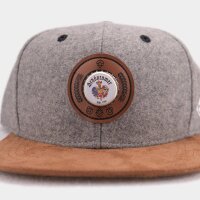 Bavarian Caps Bierkrönung Snapback Cap One Size grau