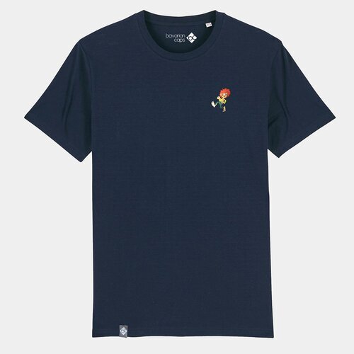 Bavarian Caps T-Shirt Pumuckl dunkelblau XL