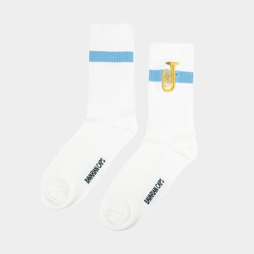 Bavarian Caps Sportsocken TUBA wei 41-46