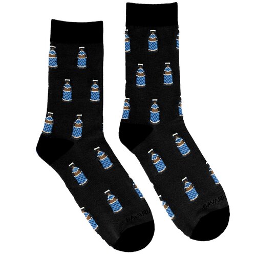 Bavarian Caps Socken Bayerisch Hell