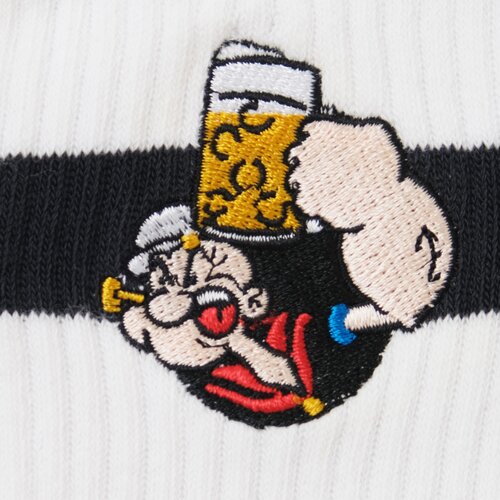 Bavarian Caps Sportsocken Popeye wei 41-46