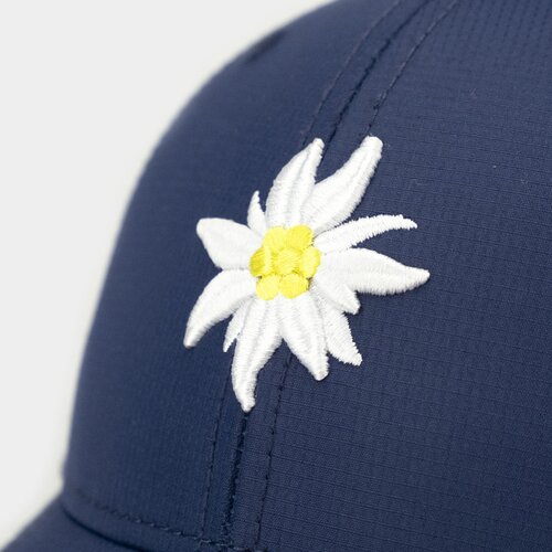 Bavarian Caps Edelwei Outdoor Curved Cap One Size dunkelblau