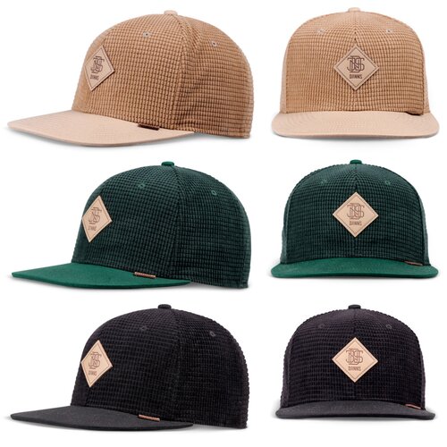 Djinns 6 Panel Snapback Waffle Cord