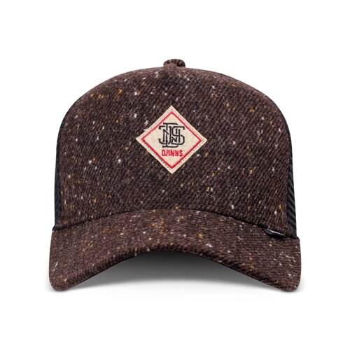 Djinns HFT Cap Mon Spots Dark Brown